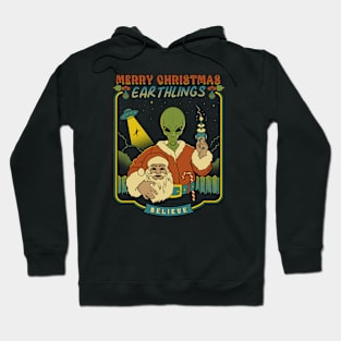 Martian on Holidays Hoodie